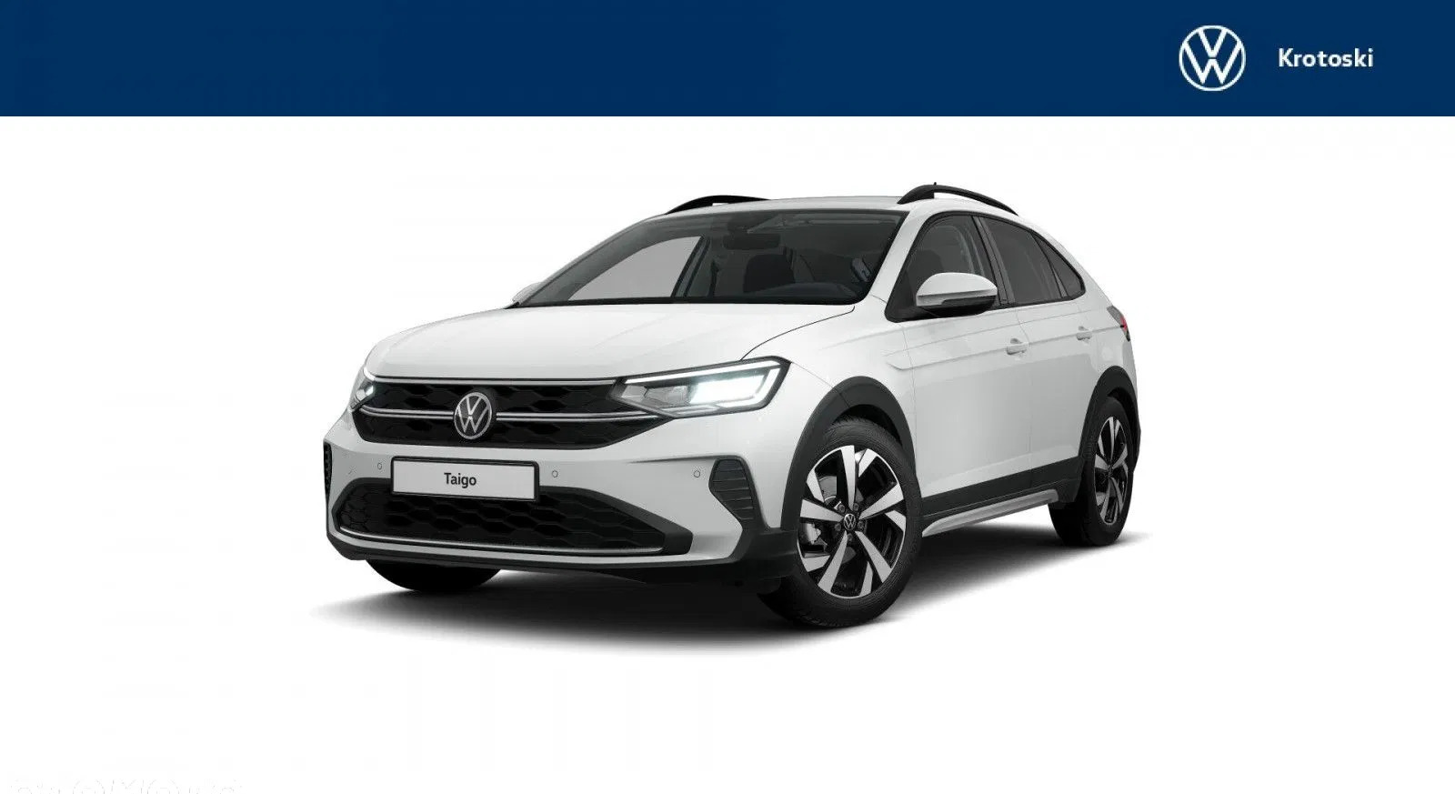 samochody osobowe Volkswagen Taigo cena 117760 przebieg: 5, rok produkcji 2024 z Sosnowiec